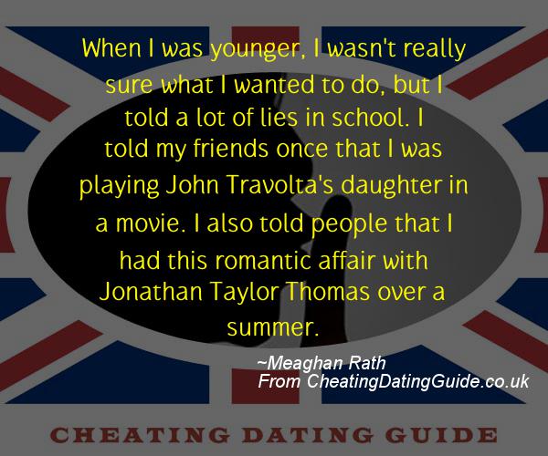 Cheating Quote - Meaghan Rath - Cheating Stories quote image