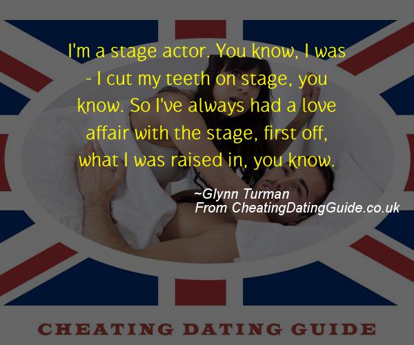 Cheating Quote - Glynn Turman - Cheating Stories quote image