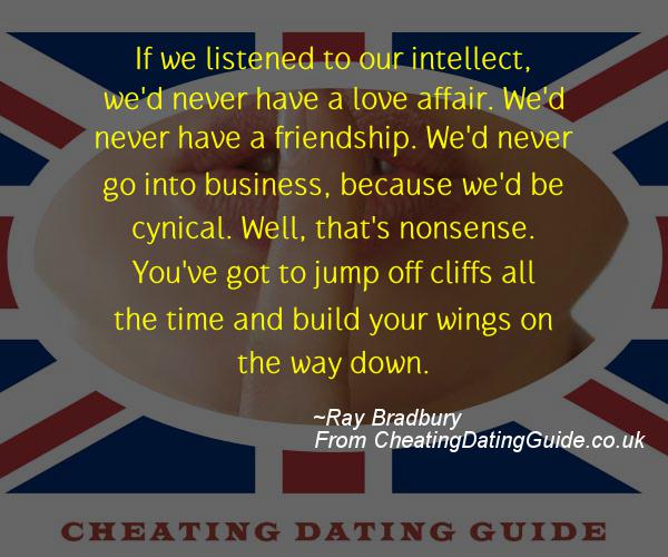 Cheating Quote - Ray Bradbury - Cheating Stories quote image