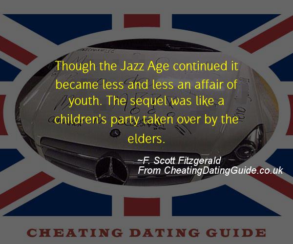 Cheating Quote - F. Scott Fitzgerald - Cheating Stories quote image