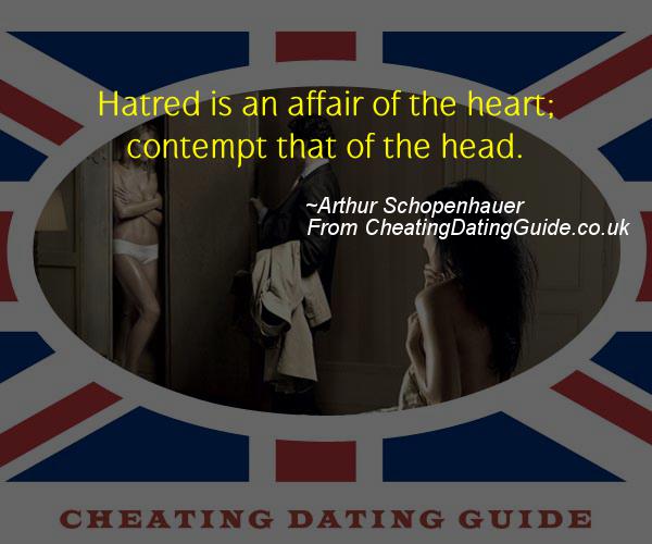 Cheating Quote - Arthur Schopenhauer - Cheating Stories quote image