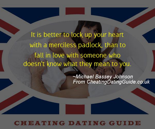 Cheating Quote - Michael Bassey Johnson - Cheating Stories quote image