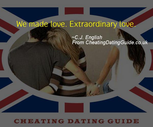 Cheating Quote - C.J. English - Cheating Stories quote image